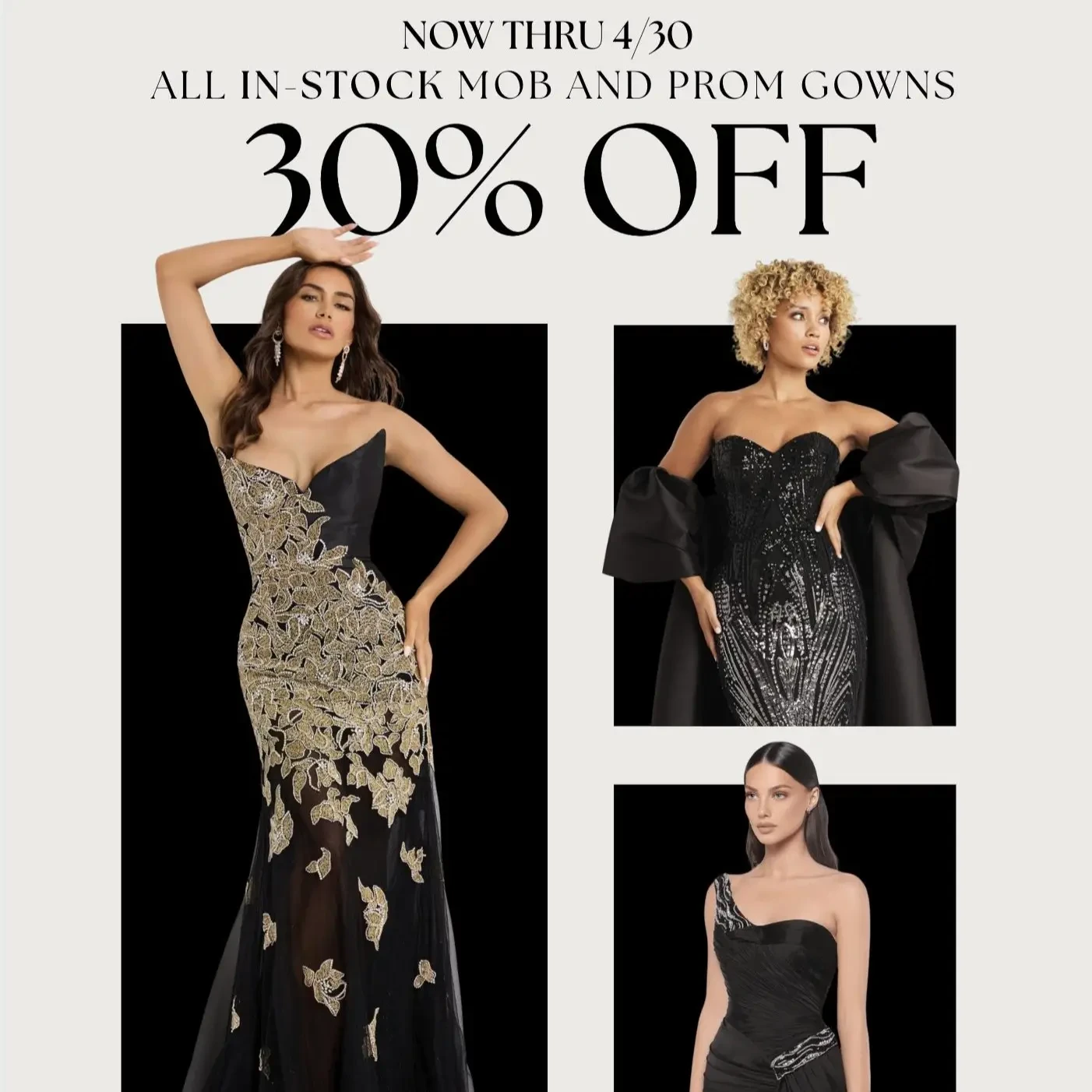 Prom and MOB Gowns Sale