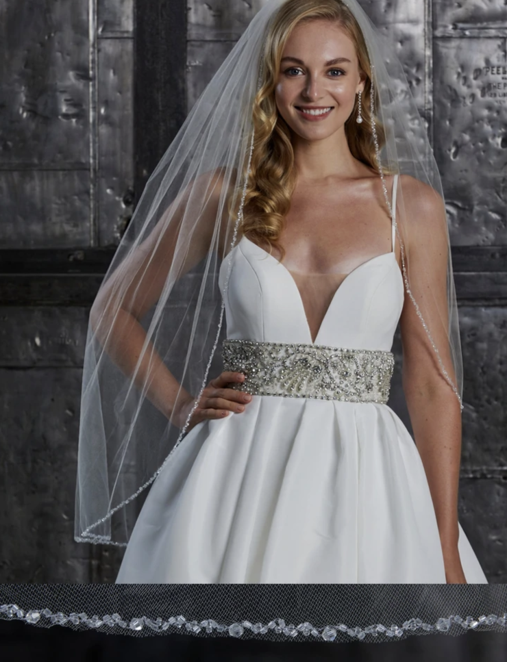 MANY WAY AIRY VEIL DRESS