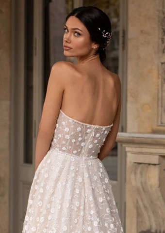 Pronovias Style #Hopkins #4 default Off White/Light Beige/Silver thumbnail
