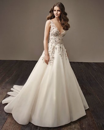 Badgley Mischka Style #Brooke #0 default Dark Ivory/Antique Gold/Champagne thumbnail