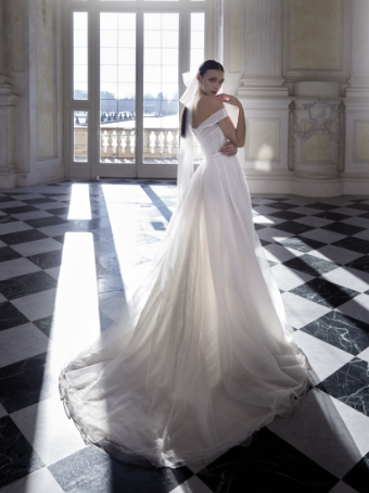 Pronovias Style #Ida #1 Off White/Light Beige thumbnail