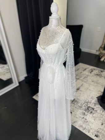 Mari Mi Bridal Style #Beona Robe #2 Ivory thumbnail