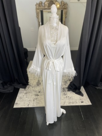 Mari Mi Bridal Style #Adylin Robe #0 default Ivory thumbnail