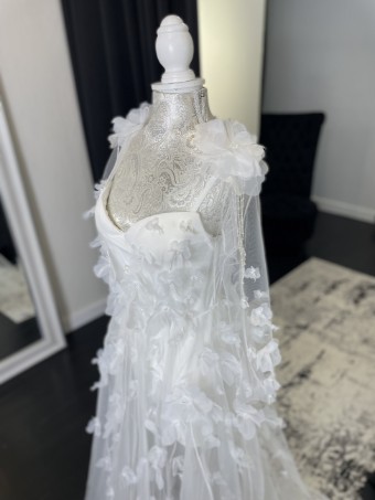 Mari Mi Bridal Style #Sabrina Robe #2 Ivory thumbnail