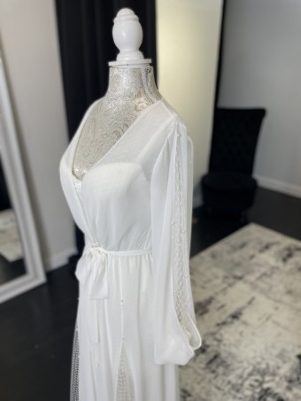 Mari Mi Bridal Style #Sofi Robe #3 default Ivory thumbnail