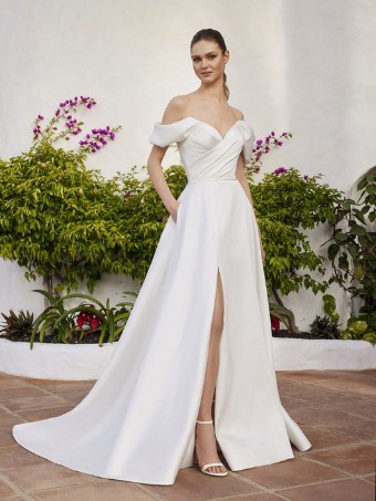 Love by Enzoani Style #Cicely #0 default Ivory thumbnail