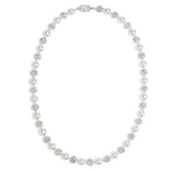 Mari Mi Bridal Style #RS077N-10mm #0 default Silver/Cream Pearl thumbnail