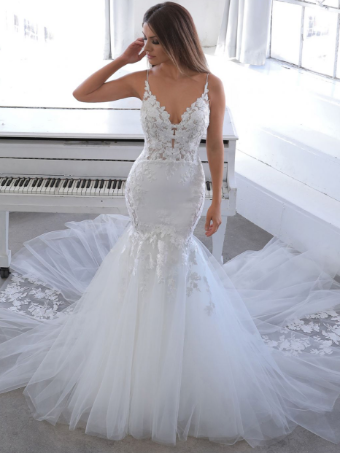 Blue by Enzoani Style #Nichelle-Sample Sale #0 default Ivory thumbnail