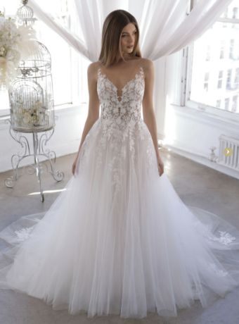 Blue by Enzoani Style #Olani-Sample Sale #0 default Ivory/Ivory/Nude thumbnail