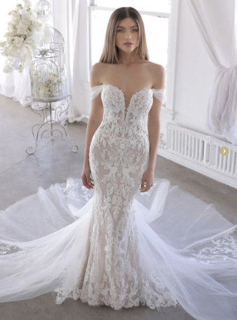 Blue by Enzoani Style #Ollie-Sample Sale #0 default Ivory/Ivory/Nude thumbnail