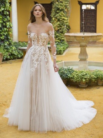 Blue by Enzoani Style #Phoenix-Sample Sale #0 default Ivory/Beige/Nude thumbnail