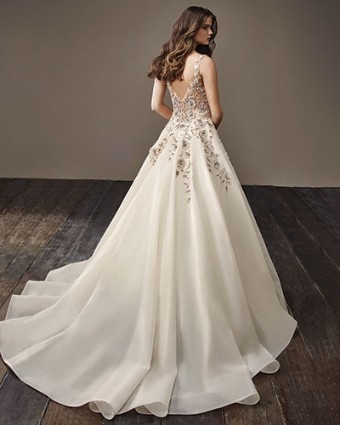 Badgley Mischka Style #Brooke-Sample Sale #1 default Dark Ivory/Antique Gold/Champagne thumbnail