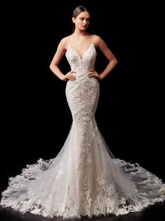 Enzoani Style #Peach-Sample Sale #0 default Ivory/Beige thumbnail