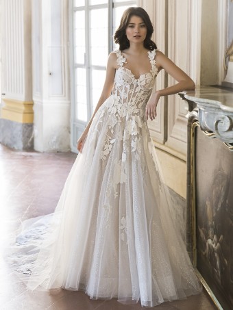 Enzoani Style #Trina-Sample Sale #0 default Ivory/Beige/Nude thumbnail