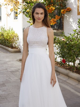 Love by Enzoani Style #Brystol-A-Sample Sale #0 default Ivory/Nude thumbnail