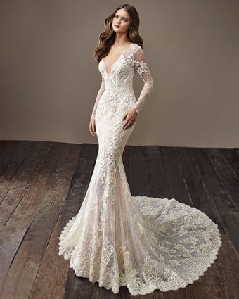 Badgley Mischka Style #Britney-Sample Sale #0 default Ivory/Gold/Latte thumbnail