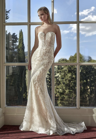 Pronovias Style #Blos #1 default Off White/Peach thumbnail