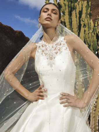 Pronovias Style #V-LA06 #0 default Off-White thumbnail