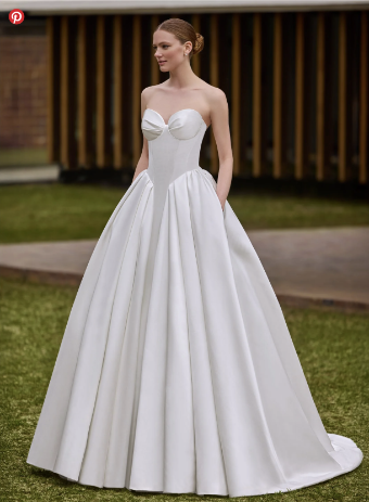 Pronovias Style #EIMERA #4 Off White thumbnail