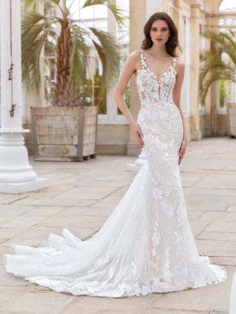 Enzoani Style #Soraya - SAMPLE SALE #0 default Ivory/Sand/Nude thumbnail