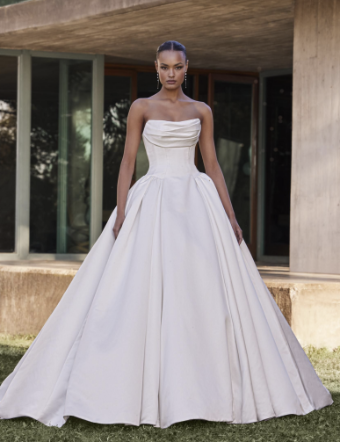 Pronovias Style #Cillian #0 default Ivory Satin thumbnail