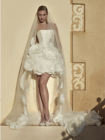 Pronovias Style #V-LA67 #0 default Off White thumbnail