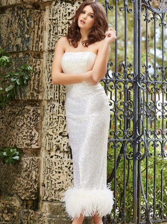 Jovani Style #09631 #0 default Ivory thumbnail