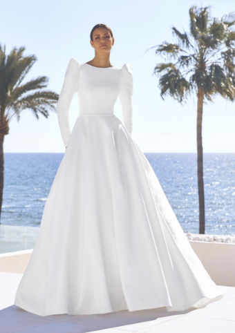Pronovias Style #Sadia - Sample Sale #0 default Ivory thumbnail
