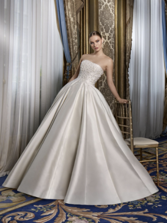 Pronovias Style #Promethia #0 default Off White thumbnail