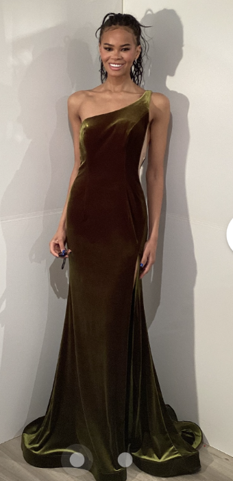 Jovani Style #45628 #0 default Brown Olive thumbnail