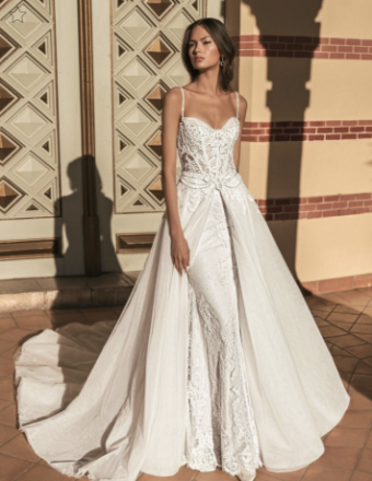 Blue by Enzoani Style #UZARIA SKIRT #0 default Ivory thumbnail