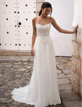 Love by Enzoani Style #FENORA-B #0 default Ivory thumbnail