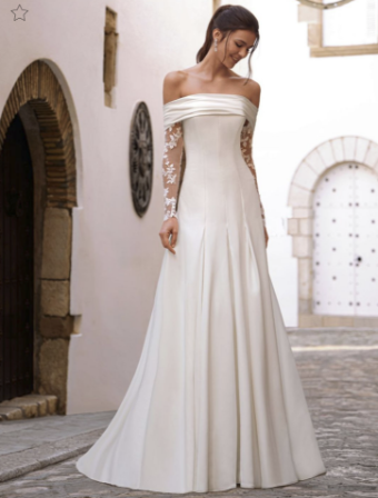 Love by Enzoani Style #FLORENZA - SLEEVES #0 default Ivory thumbnail