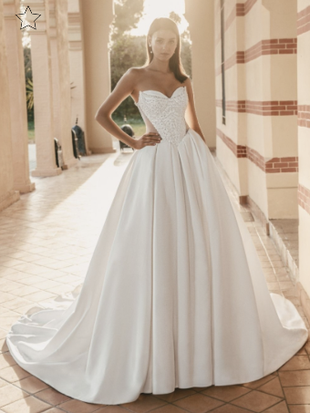 Blue by Enzoani Style #Usha #0 default Ivory thumbnail
