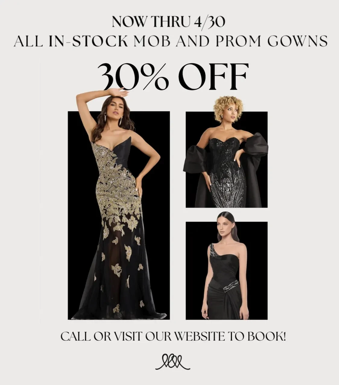 prom and mob sale banner april 2026