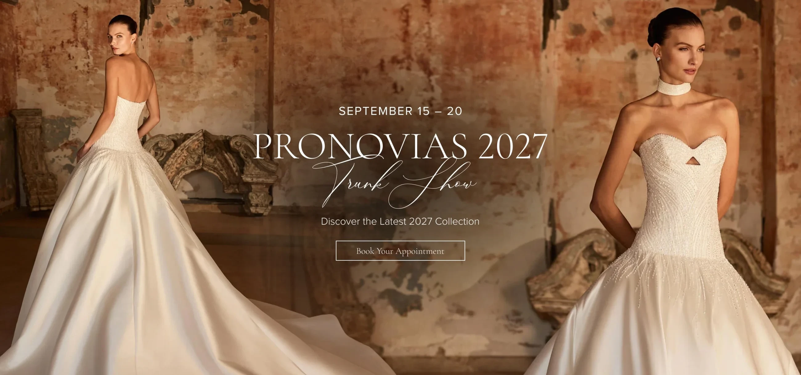 Pronovias Trunk Show