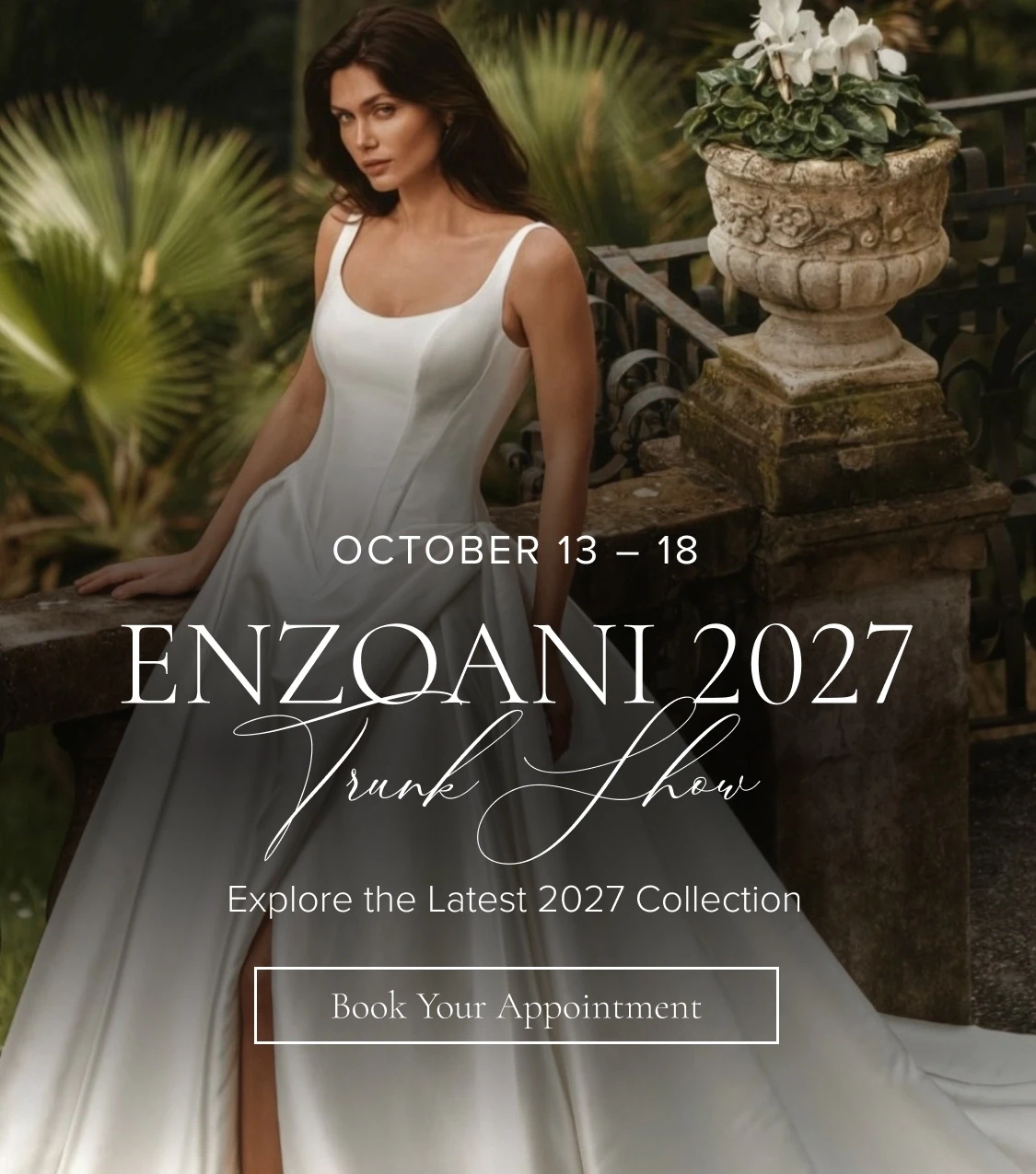 Enzoani Trunk Show Banner